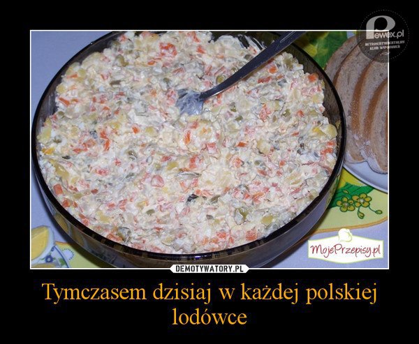 Polska sałatka warzywna – I tajemny proces &quot;przegryzania się&quot; 