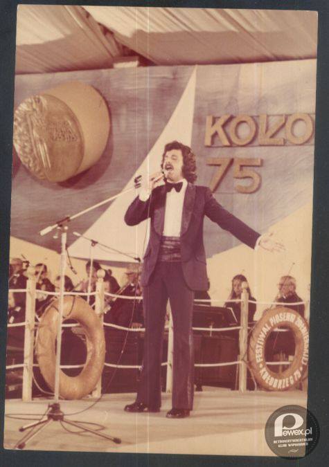 Krzysztof Krawczyk daje siebie wszystko w Kołobrzegu – 1975 rok. 