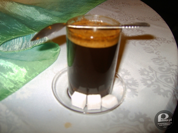 Kawa po turecku w szklance bez uszka – Do dzisiaj piję chętnie u mojej babci. 