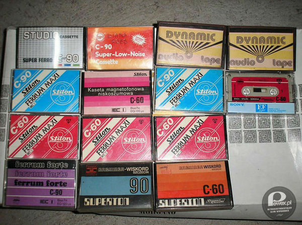 Stare kasety magnetofonowe – Wspomnień czar! 