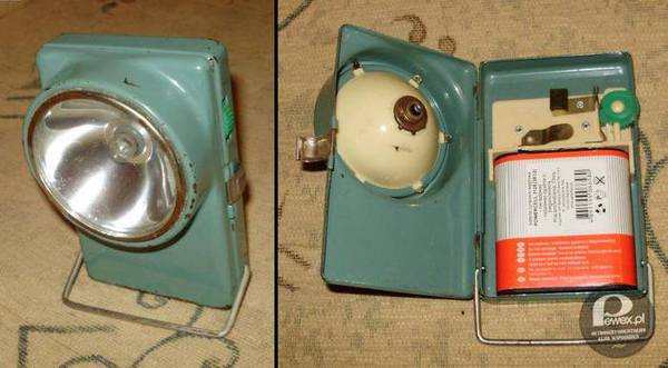 Stara latarka na baterie – I ten pamiętny smak baterii 