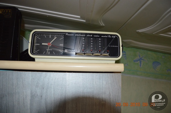 Moja kolekcja Unitra cz.13 – Pionier electronic clock radio model Re 105 