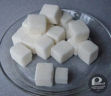 Cukier w kostkach – Bombonierka dla teściowej. 