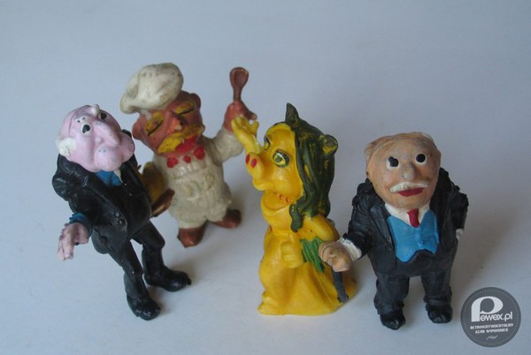 Figurki postaci z Muppet Show –  