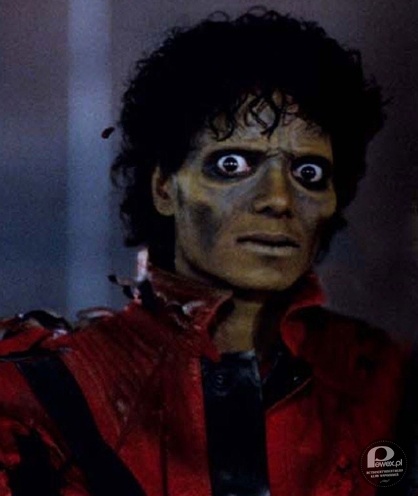 Michael Jackson – z teledysku do utworu Thriller z 1983r 