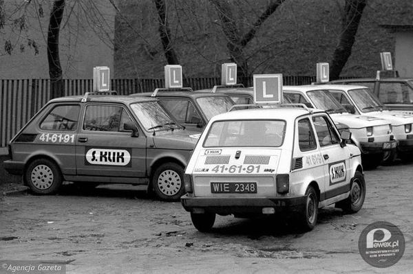 Rok 1992: szkoła jazdy w Warszawie –  